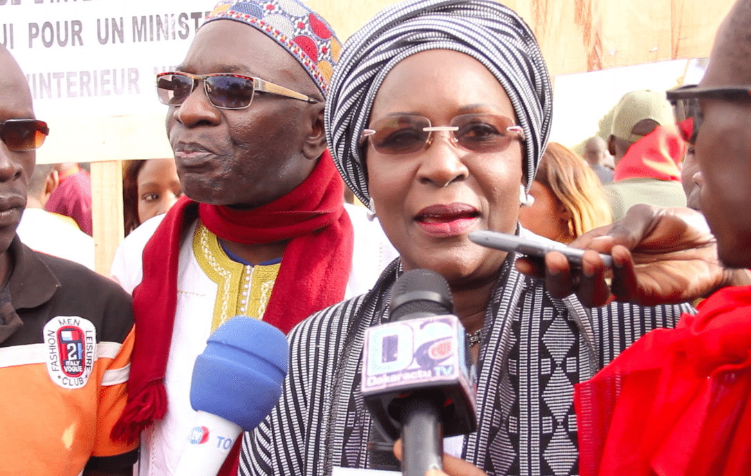 Vidéo-Amsatou Sidibé sur la marche de l'opposition : "Nangouwougnou dérives autoritaires yi..."