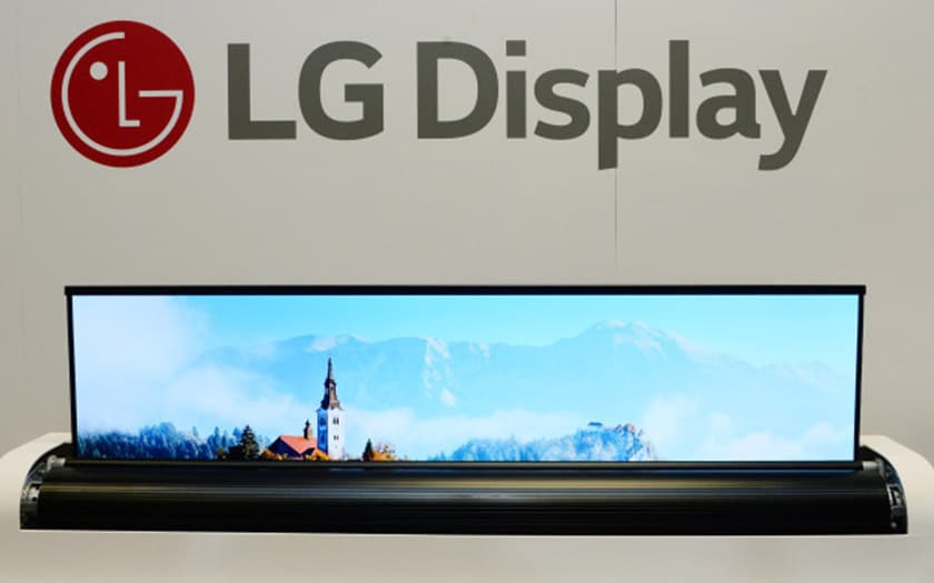 LG va commercialiser la première TV enroulable en 2019