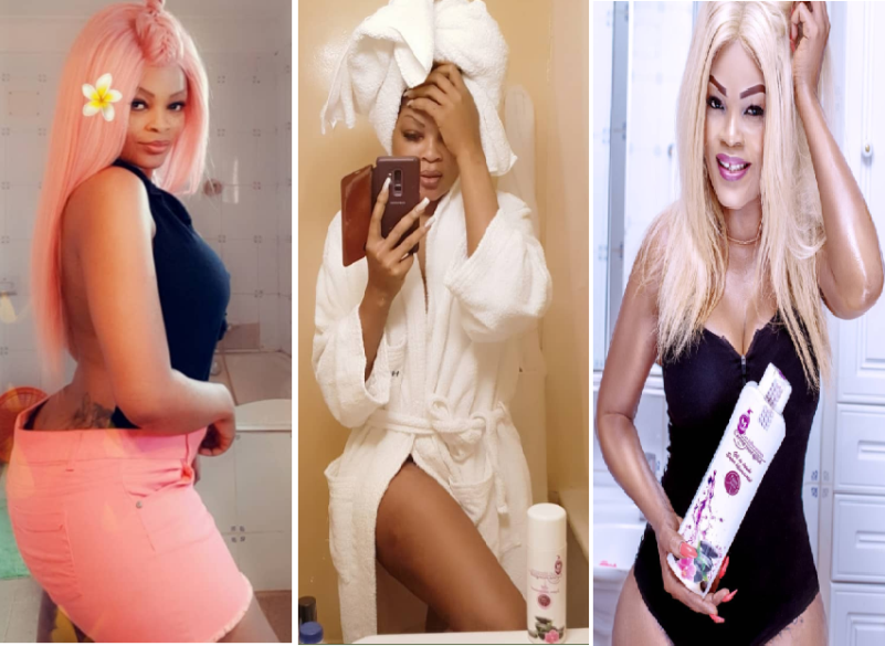 16 photos - La camerounaise Carine Mongoue se dénude pour sa marque