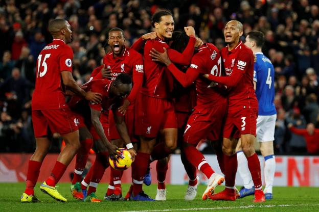Premier League : Liverpool bat Everton à la dernière seconde dans le derby de la Mersey