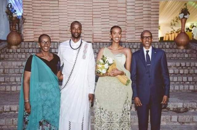 (Photos) L'unique fille du Pr Paul Kagamé se marie dans la simplicité