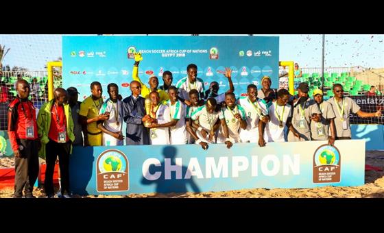 De retour au bercail : Les Lions du Beach soccer acclamés par le 12e Gaïndé et Allez Casa