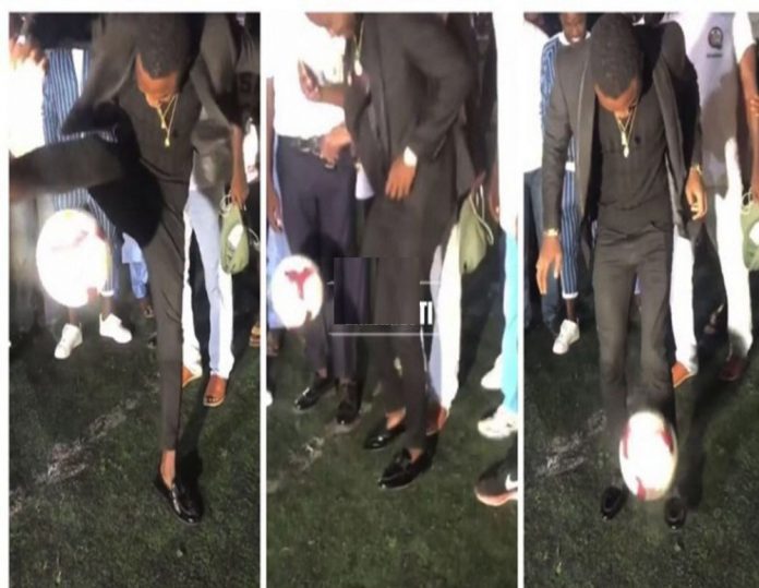 (Vidéo) Le geste technique de Sidy Diop avec un ballon de football