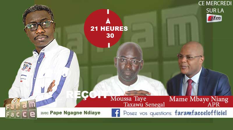 Faram facce : Pape Ngagne Ndiaye reçoit Mame Mbaye Niang (Apr) et Moussa Taye (Taxawu Senegal)
