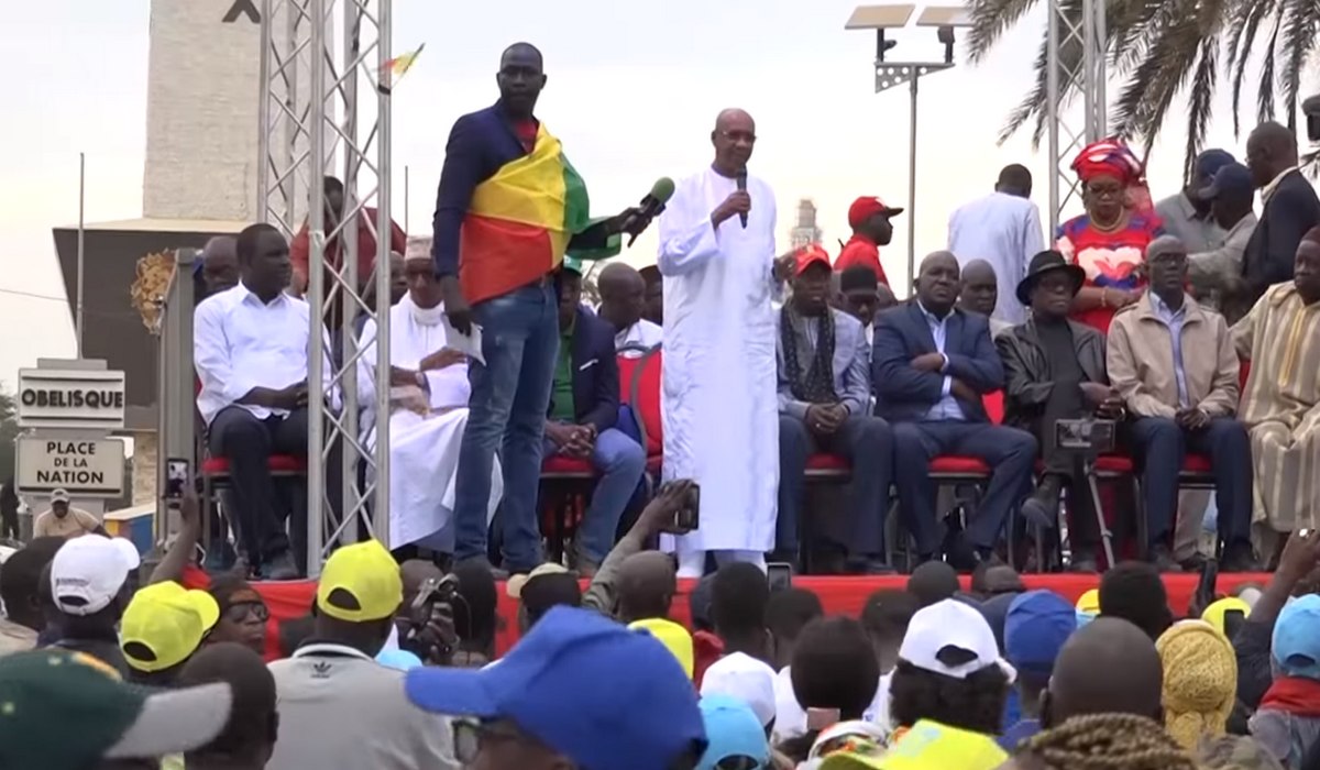 Mobilisation Frn-Adjibou Soumaré défie Macky Sall : " Il pense que nous ne l'affronterons… Nous le ferons sortir du palais "