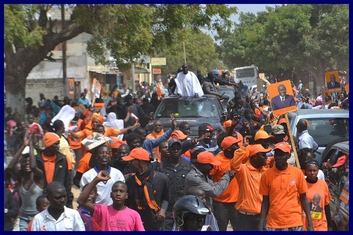 Marche Orange : Idy ratisse large de Tamba à Kolda pour le compte de la 9ème journée