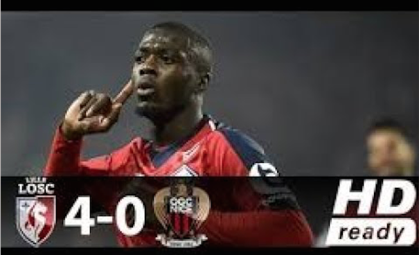 (Vidéo) Ligue 1 : Lille inflige une fessée à Nice
