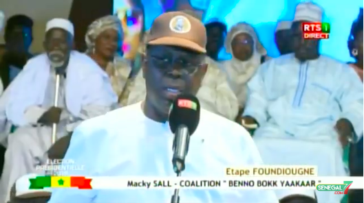 Vidéo - Campagne électoral: Macky Sall compte sur Sokone, Passy et Foundiougne pour sa réélection