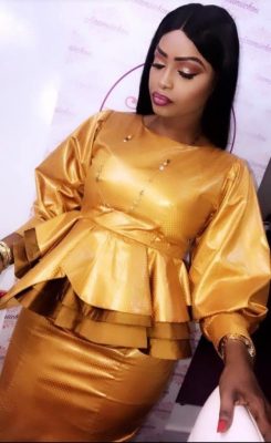 15 Photos - Mbathio Ndiaye en tenue de mariée