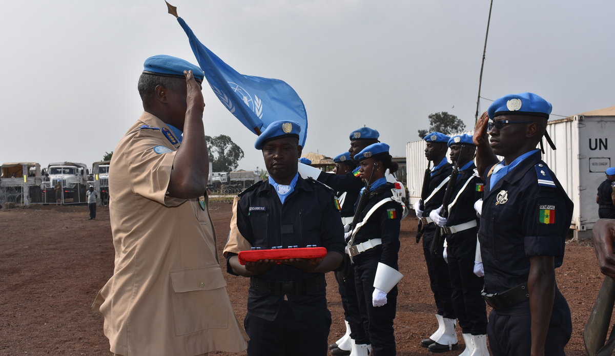 MONUSCO: Plus de 130 gendarmes sénégalais décorés de la médaille de mérite de l'ONU