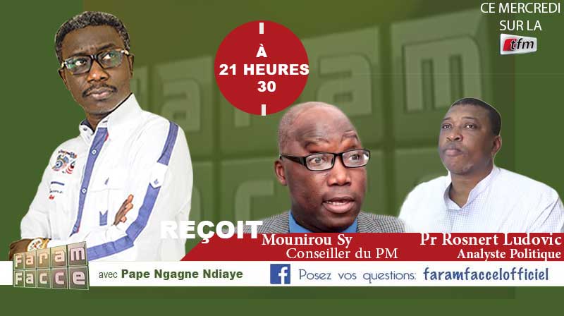 Faram facce : Pape Ngagne Ndiaye reçoit le Pr Mounirou Sy et Rosnert Ludovic Alissoutin