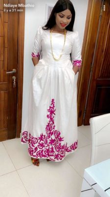 15 Photos - Mbathio Ndiaye en tenue de mariée