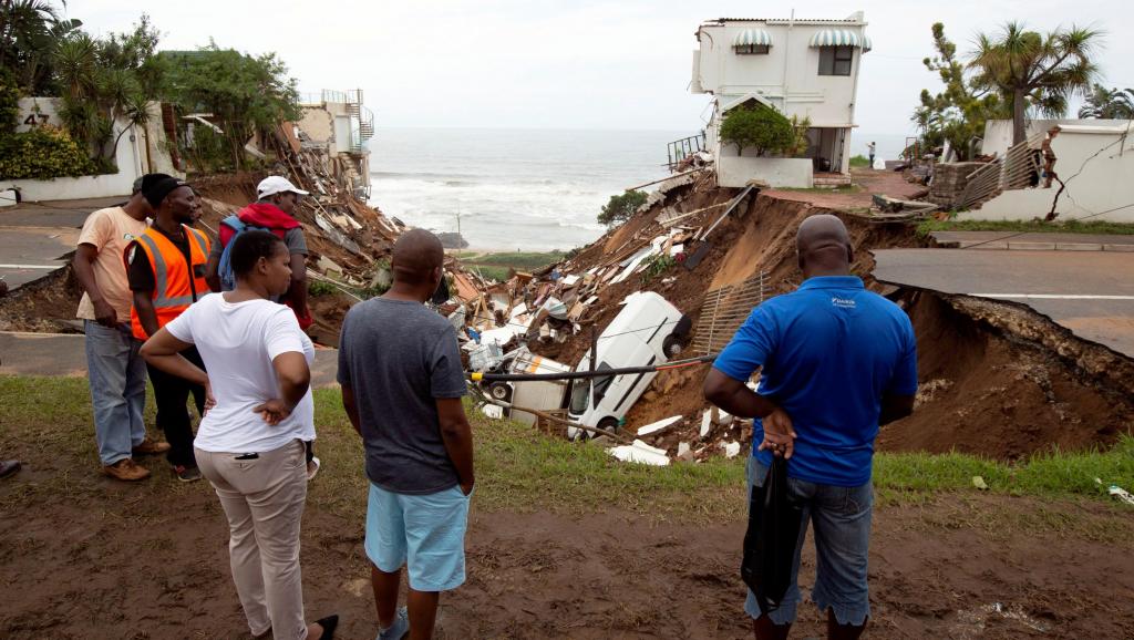 Afrique du Sud: les bidonvilles de Durban touchés par les pluies torrentielles