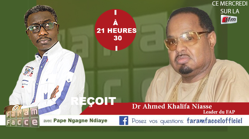 Faram facce : Pape Ngagne Ndiaye reçoit Docteur Ahmeth Khalifa Niasse, leader du FAP
