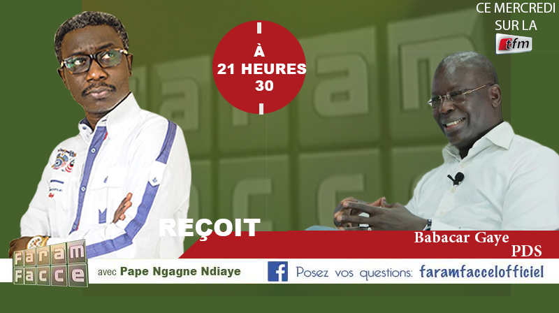 Faram facce : Pape Ngagne Ndiaye reçoit Babacar Gaye,porte-parole du (PDS)