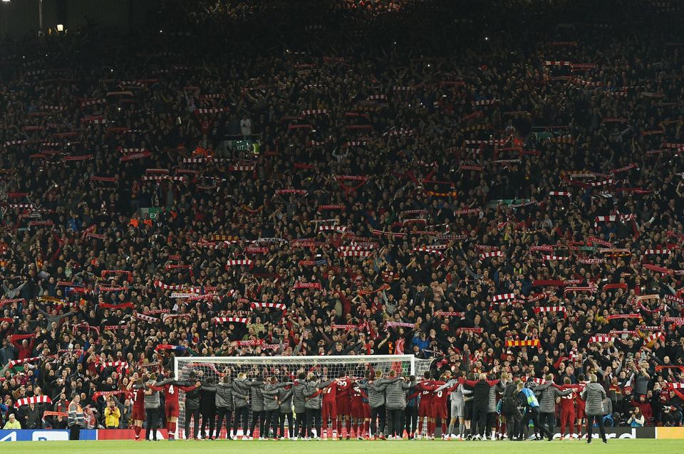 Liverpool : «You’ll Never Walk Alone», le souffle venu des tribunes