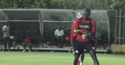 Lendemain de victoire : Sadio Mané en gardien de but à l’entraînement (photos)