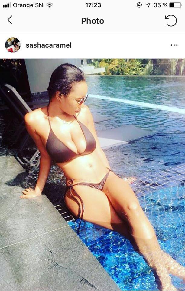 (Photos) Kawteef : Les nouveaux clichés torrides de Sasha Caramel font jaser la toile