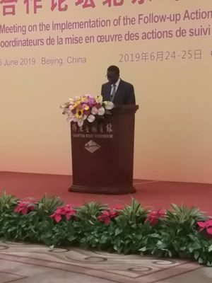 coopération sino-africaine : Amadou Bâ convainc WANG Yi, son homologue se dit prêt à soutenir les projets PPP et BOT