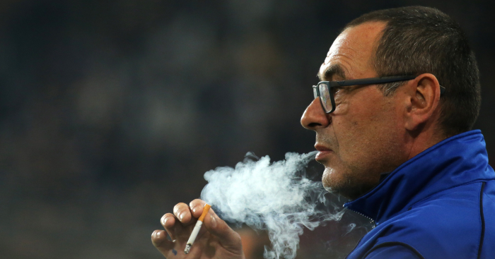 Maurizio Sarri, coach de Juve: « Je fume 60 cigarettes par jour »