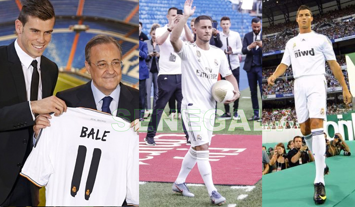 Mercato : Les 10 transferts les plus chers de l’histoire du Real Madrid