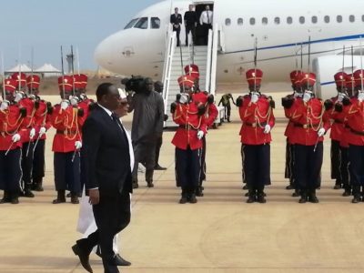 Obsèques Tanor Dieng : Arrivé du président Malien IBK à l'AIBD