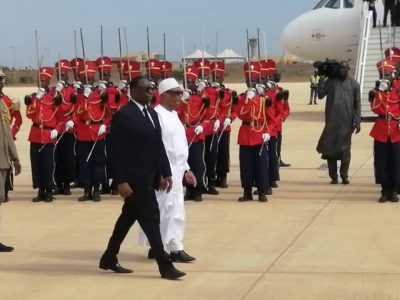 Obsèques Tanor Dieng : Arrivé du président Malien IBK à l'AIBD