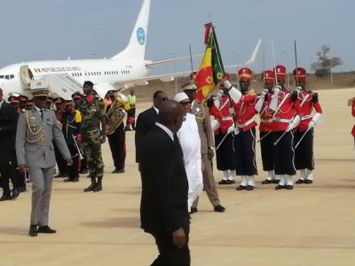 Arrivée de la dépouille de OTD : L'hommage national a débuté à l'instant