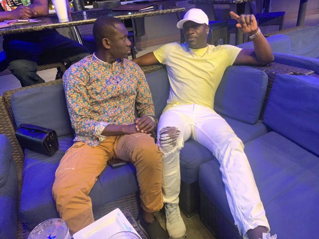 ( 07 Photos ) Pape diouf en toute complicité avec Akon