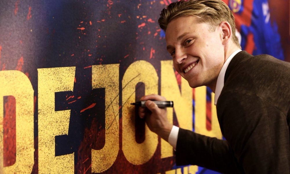 (Vidéo) Mercato - Barça : De Jong officiellement présenté aux médias