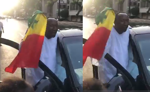 (Vidéo) Le jubilé d'Abdoulaye Mbaye Pekh après la qualification des Lions