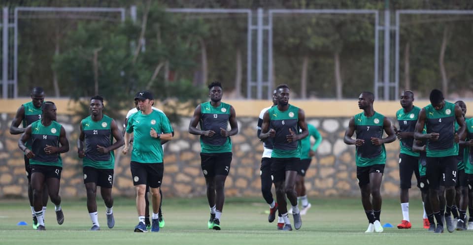 (05 Photos) Krépin Diatta impression encore une fois à l'entrainement des Lions