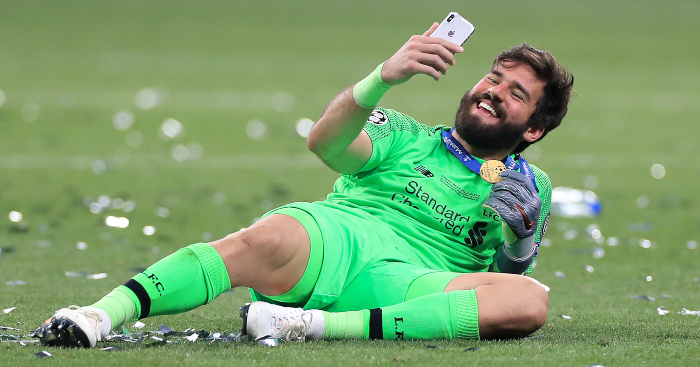 Alisson Becker Liverpool Champions League Final