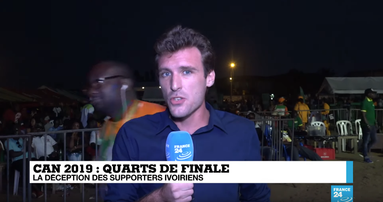 (Vidéo) CAN 2019: Désillusion à Abidjan pour les supporters ivoiriens après l'élimination face à l'Algérie