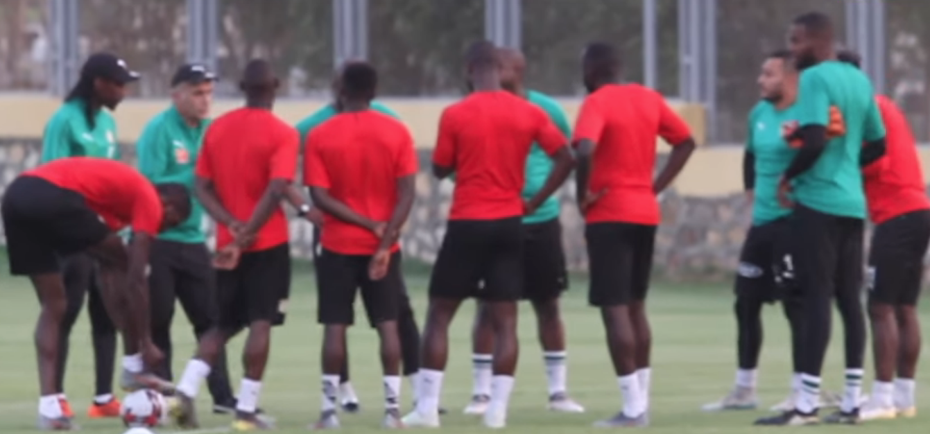(Vidéo) CAN 2019: 7 "Lions" à l’entraînement au lendemain de leur qualification