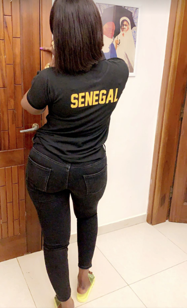 (Photos) Mbathio Ndiaye a fond derrière les "Lions"