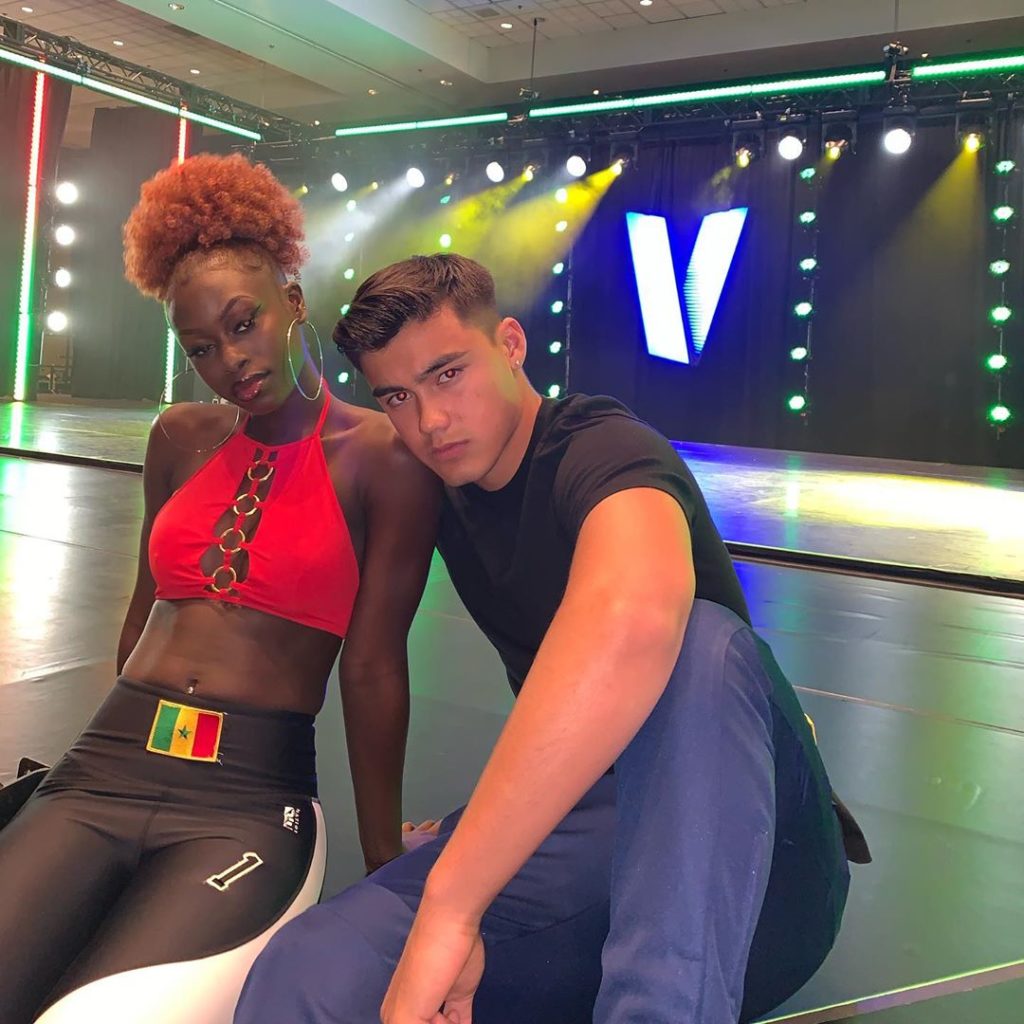 (05 Photos) LAS VEGAS: Diarra de Sen petit Gallé, elle prend du bon temps