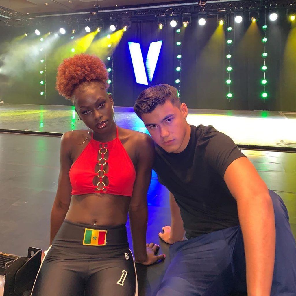 (05 Photos) LAS VEGAS: Diarra de Sen petit Gallé, elle prend du bon temps