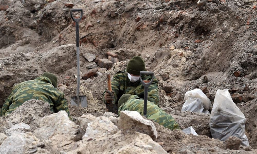Roumanie-Découverte d'une fosse commune contenant les restes de Juifs