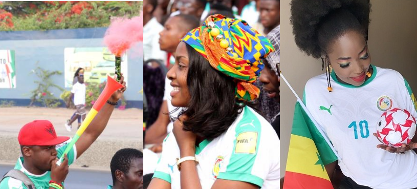 (15 Photos) CAN 2019: Qualification des Lions en demi-finale: C’est la fête à Dakar