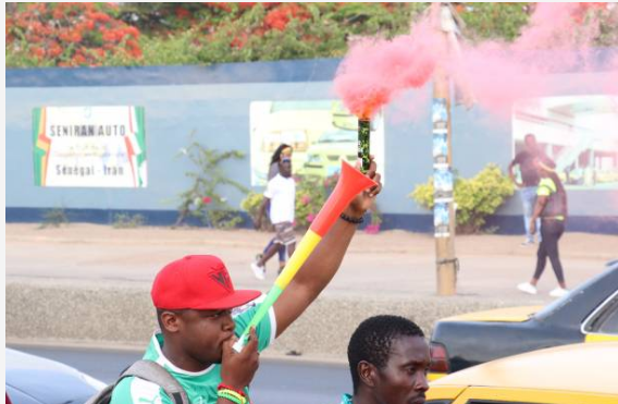 (15 Photos) CAN 2019: Qualification des Lions en demi-finale: C’est la fête à Dakar