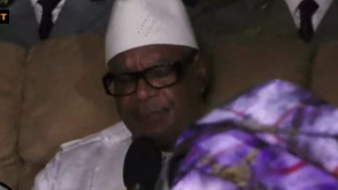 (Vidéo émouvante) Obsèques de Tanor: IBK, le président malien, craque et fond en larmes