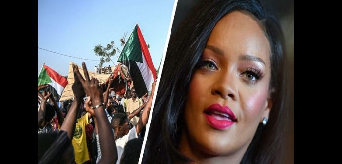 Rihanna manifeste son soutien au peuple soudanais