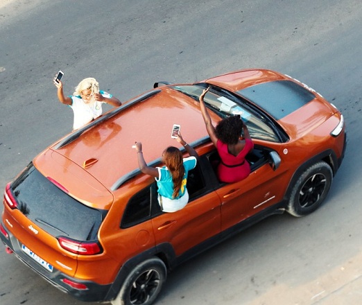 (15 Photos) CAN 2019: Une folle ambiance à Dakar après la qualification des Lions en finale