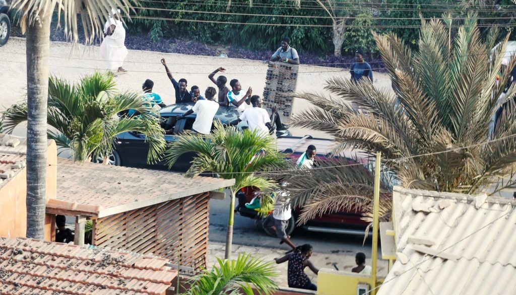 (15 Photos) CAN 2019: Une folle ambiance à Dakar après la qualification des Lions en finale
