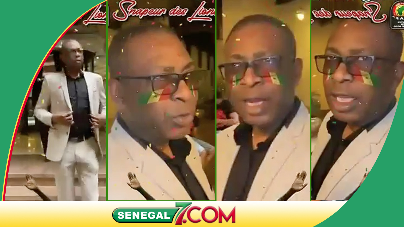 (Vidéo) L'arrivée de Youssou Ndour au Caire pour supporter les "Lions"