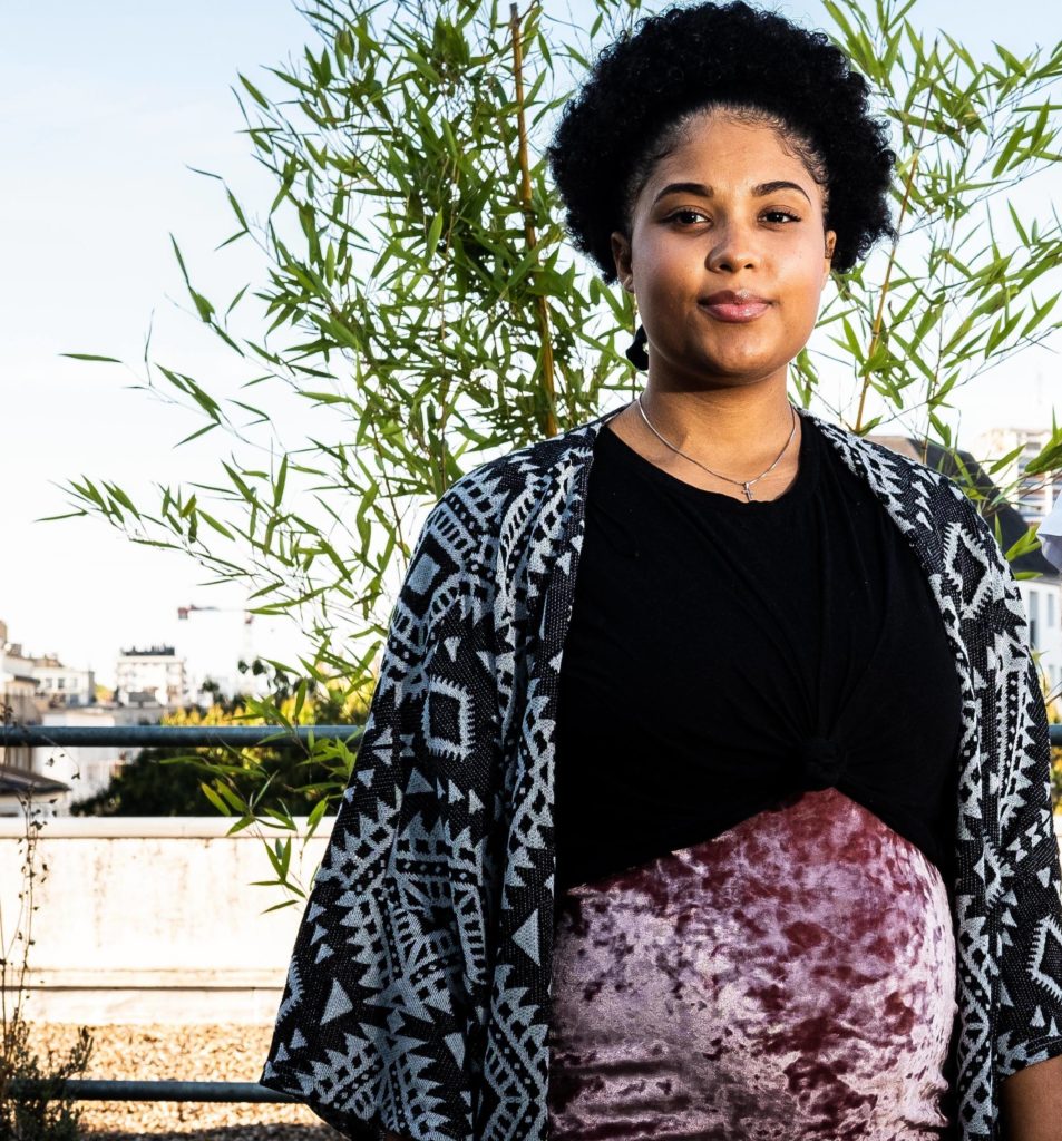 Pauline Seguin, Aujourd'hui Enceinte De Sept Mois, Et Fabrice Braul, Le Détective Tourangeau.