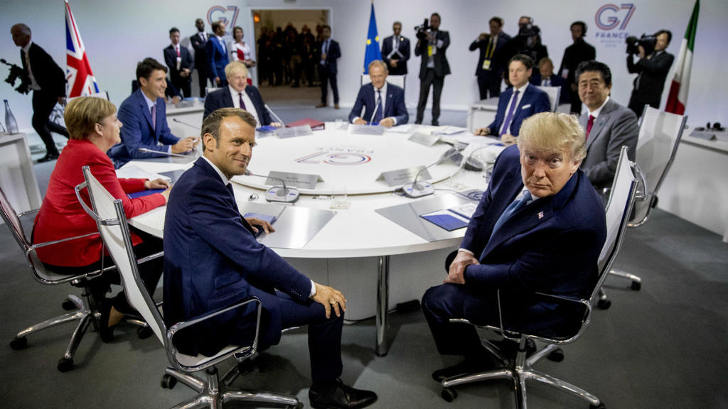 G7 Leaders Macron