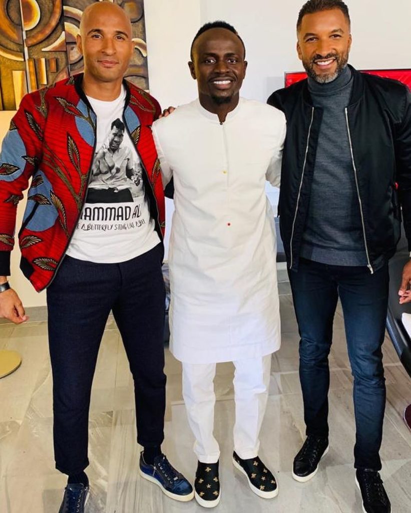 Habib Beye Et Diomansy Kamara Chez Sadio Mane 3 821x1024