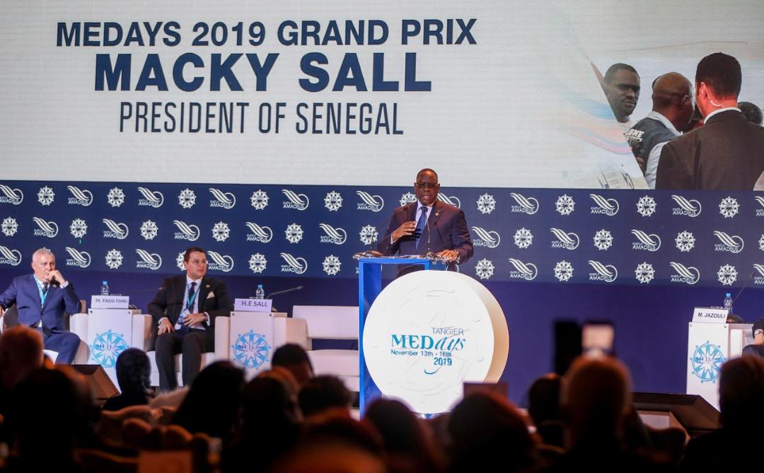 (07 Photos) Le Président reçoit le prix medays 2019 à Tanger